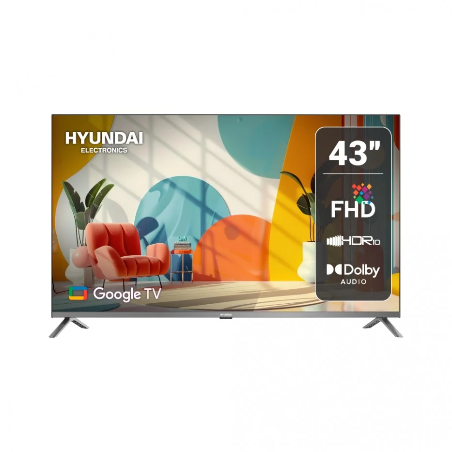 Hyundai Android TV 43" Con Google Assistant